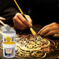 🔥 Ofertas especiais 50% de desconto🔥 Pintura de folla de ouro a base de auga para arte, pintura e artesanía