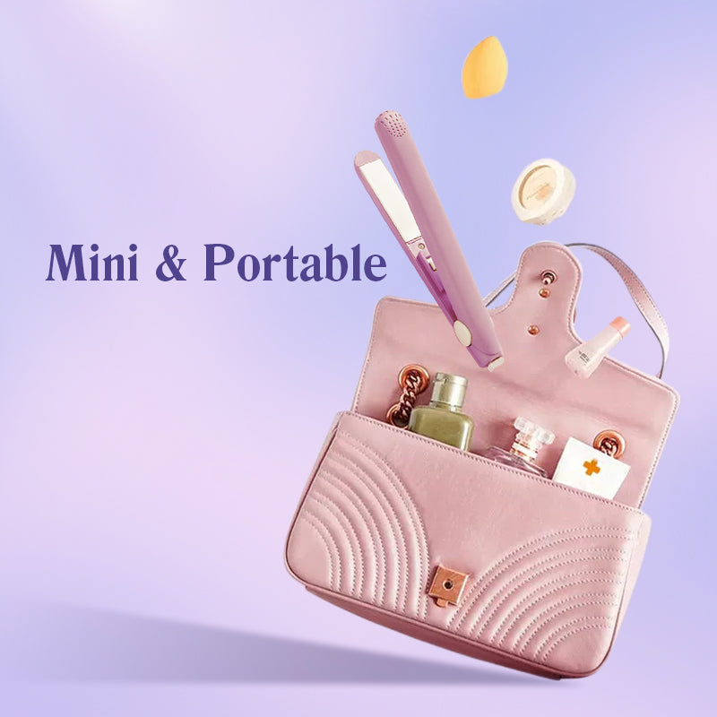 🔥50% SLEVA🔥Mini kulma 2 v 1 & Žehlička na vlasy