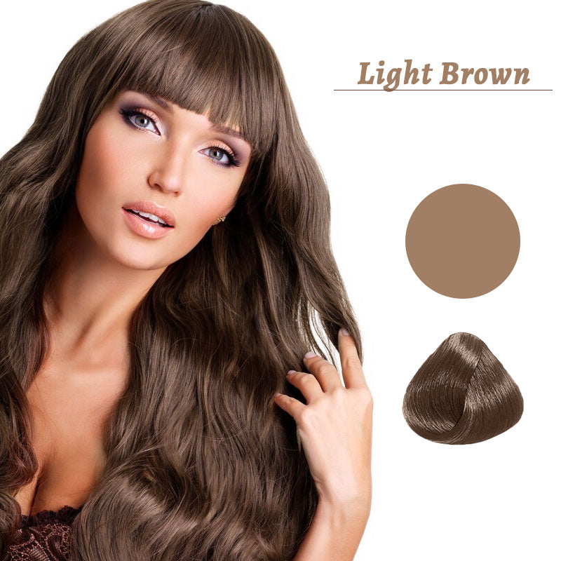 Shampoo colorante per capelli a bolle vegetale