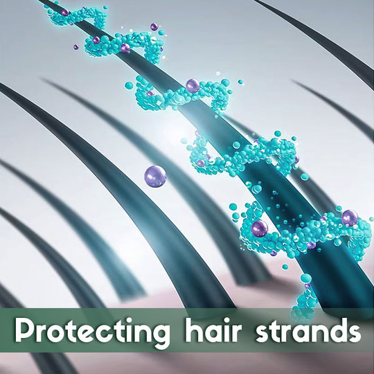 Shampoo colorante per capelli a bolle vegetale