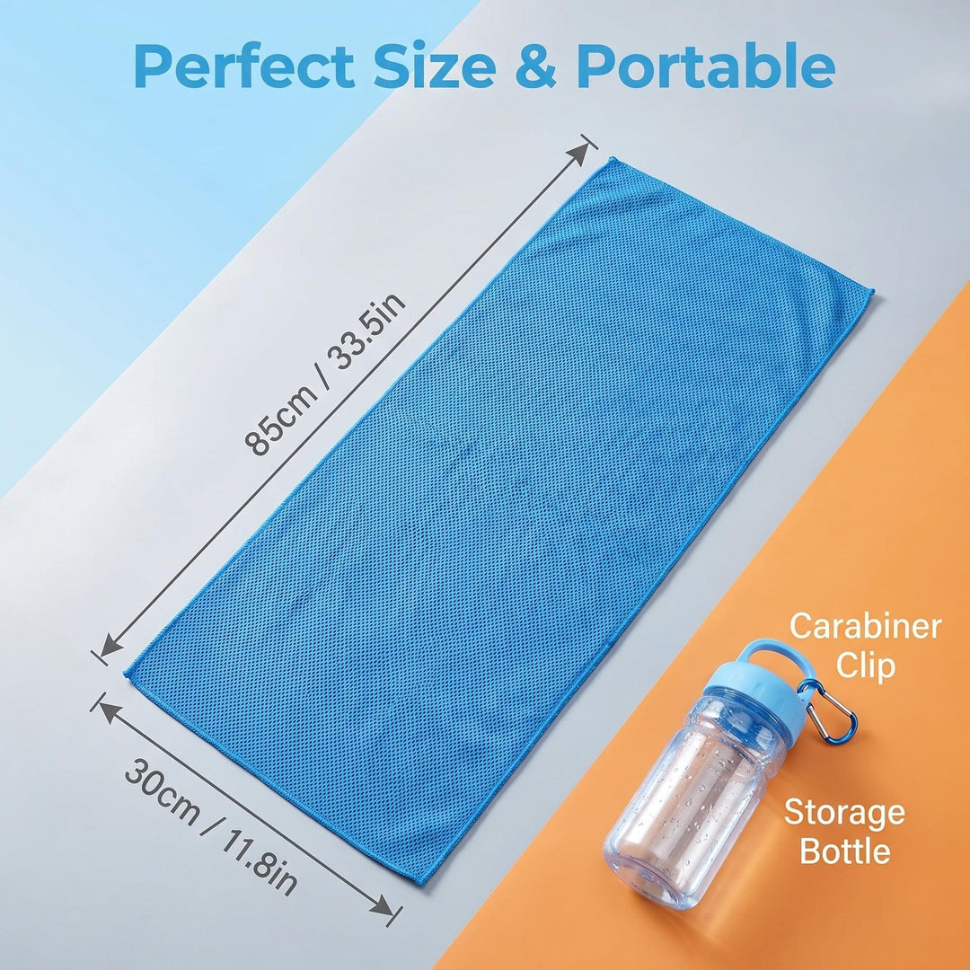 ❄️Cold Sweat Towel You Can Use Anywhere, Anytime! Reusable Soft Absorbent Cooling Portable