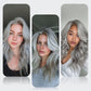 Natural Grey Hair Dye Cream Gentle Plant Essence Hair-Friendly Long-Lasting Vibrant Color