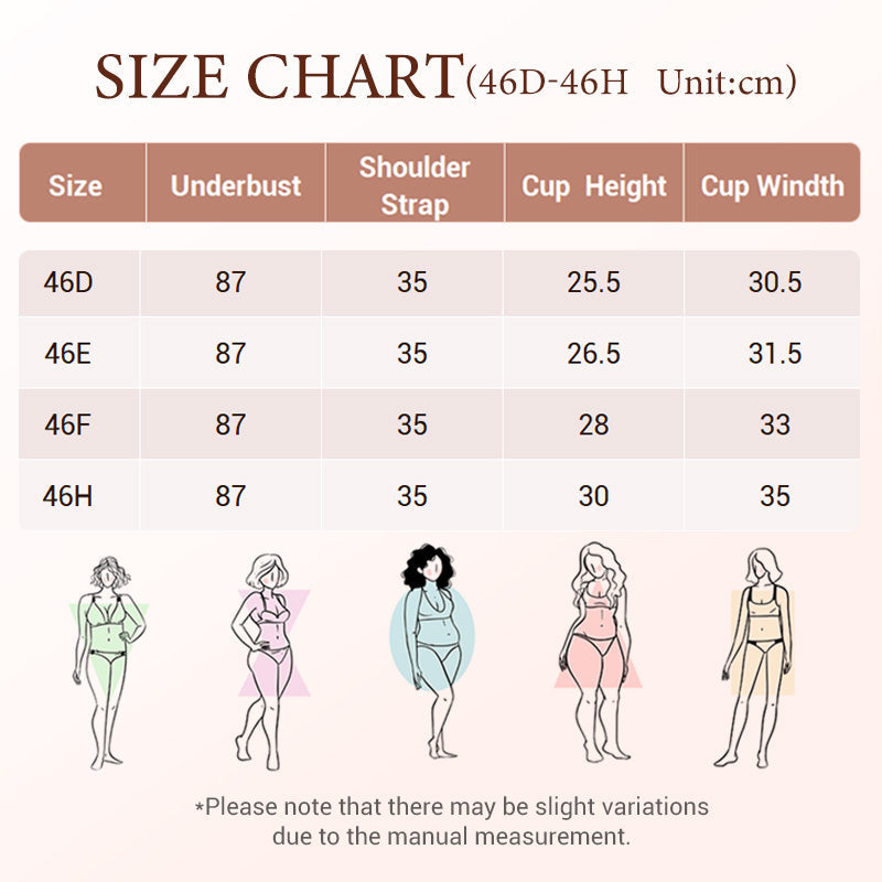 ⏳Limited Time 50% Discount💥Minimal Lace Bra with Full Coverage for All Sizes
