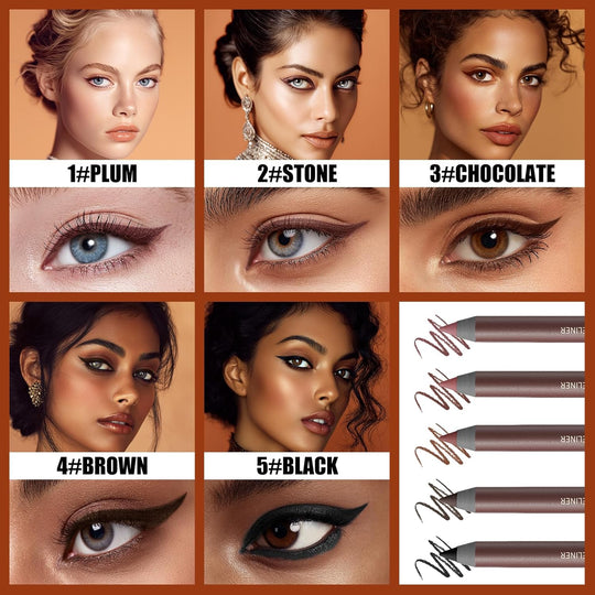 🎁Last Day Buy 1 Get 1 Free🔥-🌟24 HR Waterproof Eyeliner Duo Sharpenable Eye Pencil