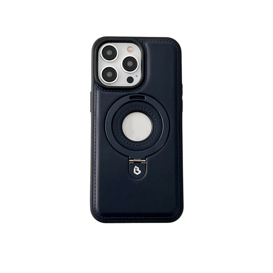 Full Faux Leather Shockproof Magnetic Case for iPhone