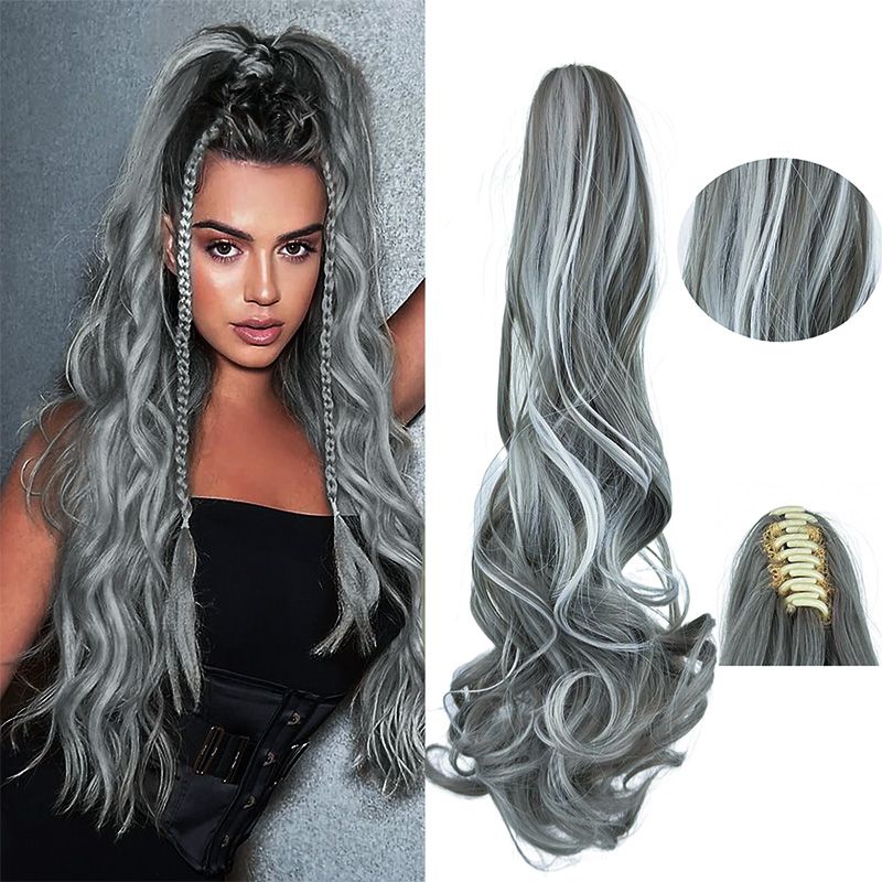 🎁Žhavý výprodej 50% sleva⏳Snové vlnité prodlužování vlasů s culíkem a sponami