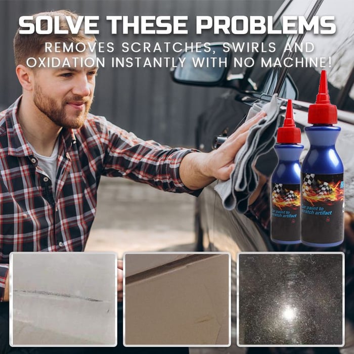 🔥Siste dags kampanje 50 % RABATT🔥Toretark voks for reparasjon av riper i bilen