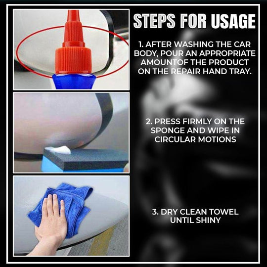 🔥Siste dags kampanje 50 % RABATT🔥Toretark voks for reparasjon av riper i bilen