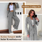 💖Outfit set for women: Casual blazer with lapel collar and wide-leg trousers