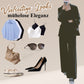 💖Outfit set for women: Casual blazer with lapel collar and wide-leg trousers
