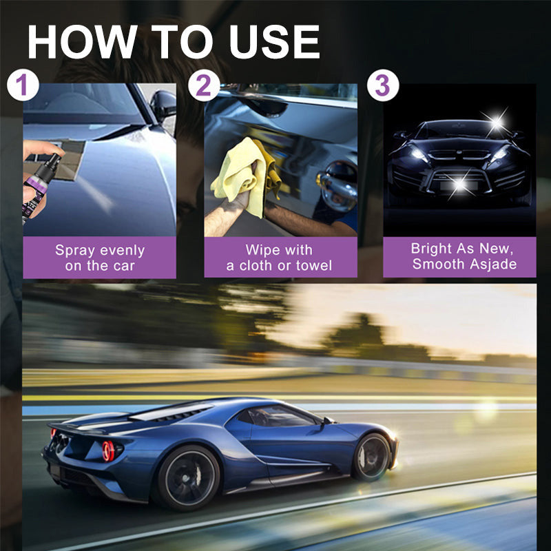 ✅50% ΕΚΠΤΩΣΗ ΜΕ ΟΡΙΟ ΧΡΟΝΟΥ✨Σπρέι αυτοκινήτου υψηλής προστασίας 3 σε 1 (Αγοράστε 2, πάρτε 1 δωρεάν) (Αγοράστε 3, πάρτε 2 δωρεάν)