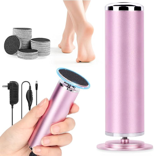LIONVISON Electric Foot Callus Remover: Adjustable Speed Foot File