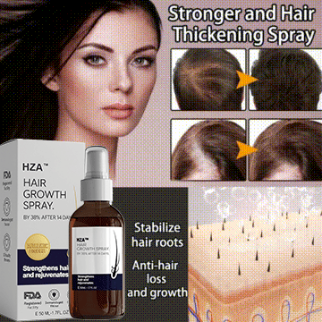 HZA™ Spray natural para el crecimiento del cabello