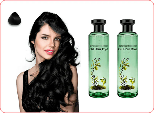 Botanical Essential Oil Hair Dye, Long Lasting Color