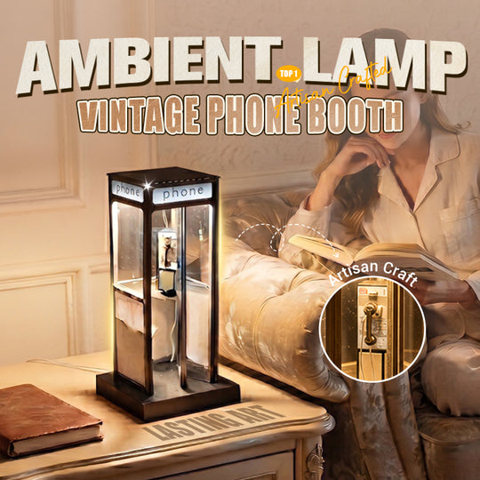 ✨Vintage Phone Booth Ambient Lamp