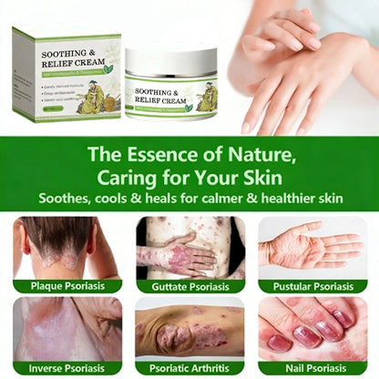 🔥Limited-Time Offer Herbal Miracle Cream for Stubborn Skin Issues