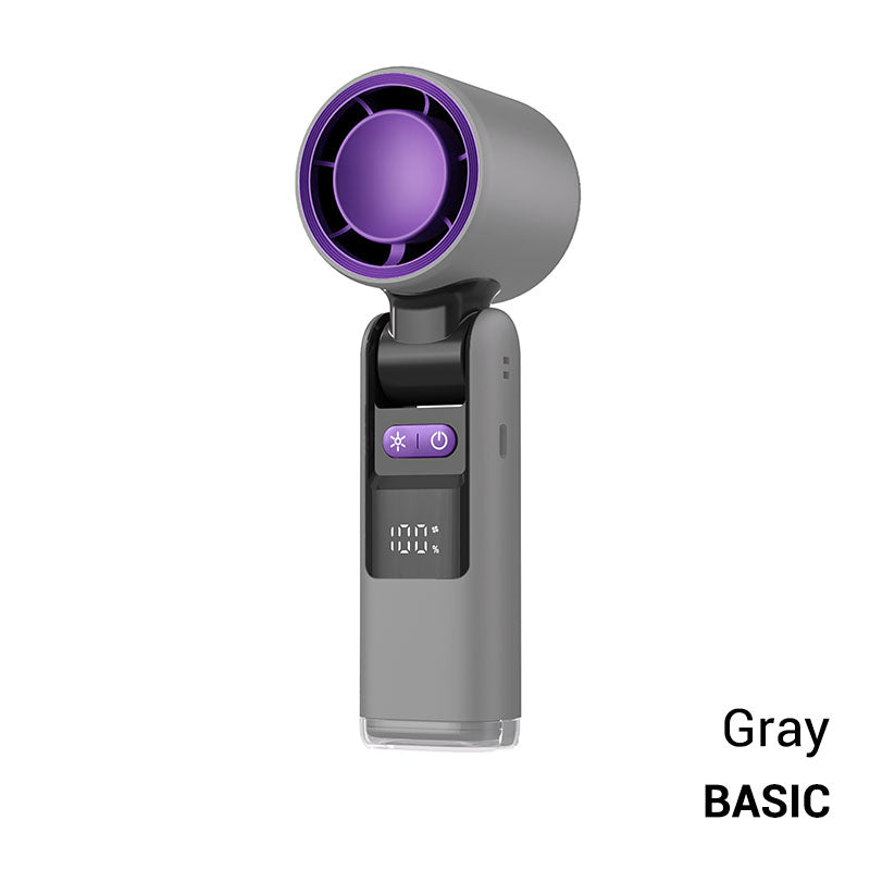 ❄️Viimase päeva pakkumine 50% SOODUSTUST❄️3 ühes mini käeshoitav jahutusventilaator, 199 kiirusega tuuleenergia & Jääjahutuse funktsioon