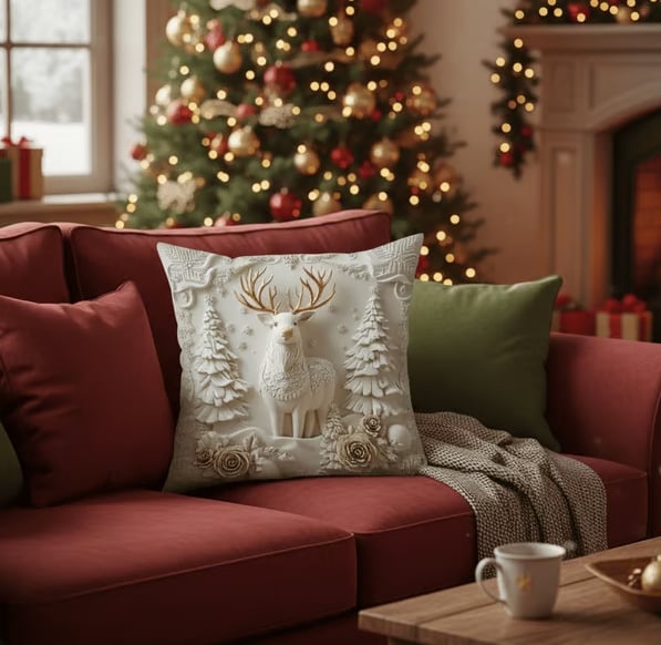 🔥Last Day Promotion 49% OFF🔥 Buy 1 Get 1 Free🎉- Christmas Cushion Covers Set