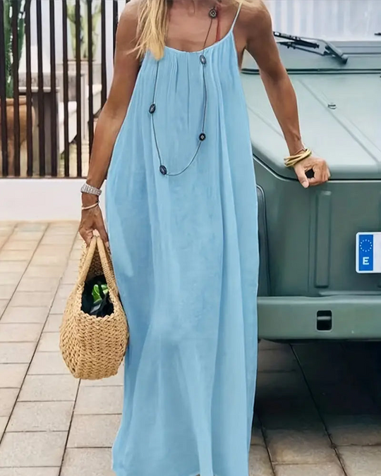 💃Women's Solid Color Cami Lounge Dress💕