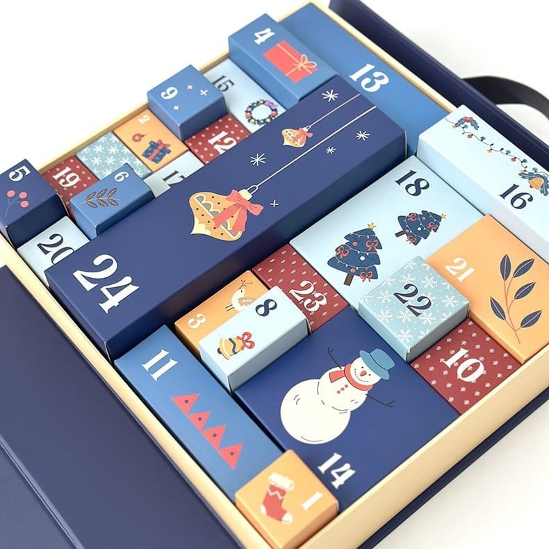 🎁 24 dní překvapení — Adventní kalendář z růžového mramoru 2025