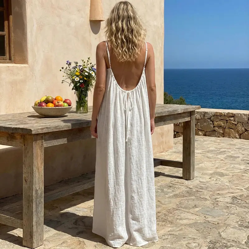 💃Women's Solid Color Cami Lounge Dress💕