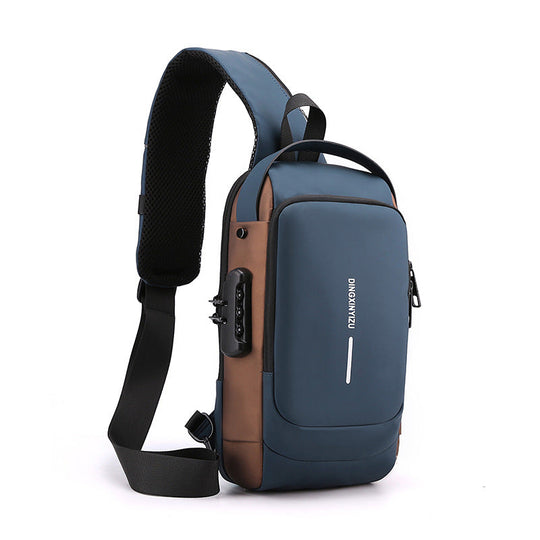 🔥 Hot Sale🔥Anti-Theft Unisex Crossbody Sling Bag – Stylish, Secure & Lightweight!