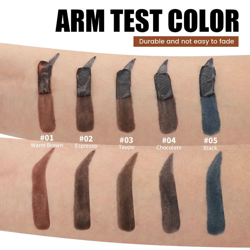 💜LAST DAY SALE BUY 1 GET 1 FREE!!💜Tear-Off Brow Tint – Waterproof, Non-Fading, Long-Lasting Pigment for Precise Brow Definition & Effortless Wild Brow Looks