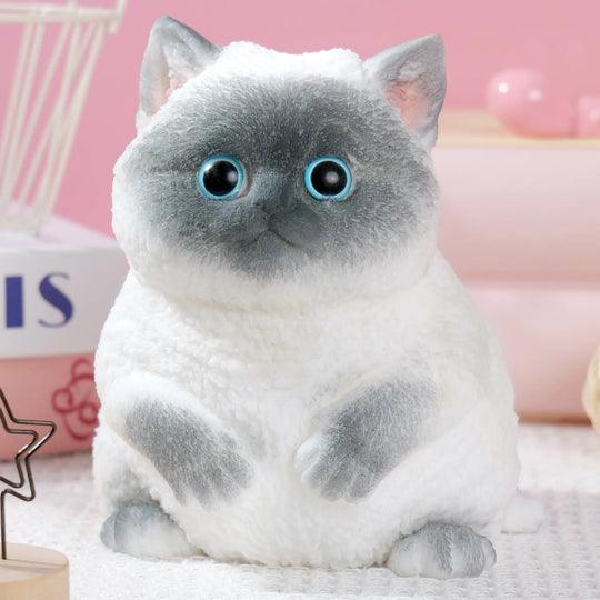 🔥Soft and Cuddly Cat – Stress-Relief Squeezable Toy