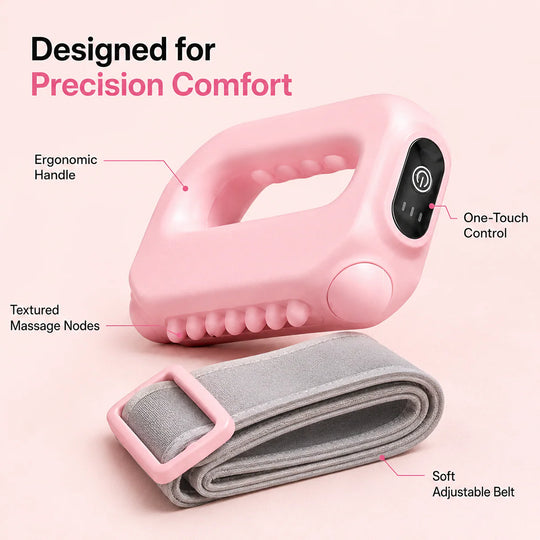 Hands-Free Fascia Massager for Muscle Relaxation & Recovery