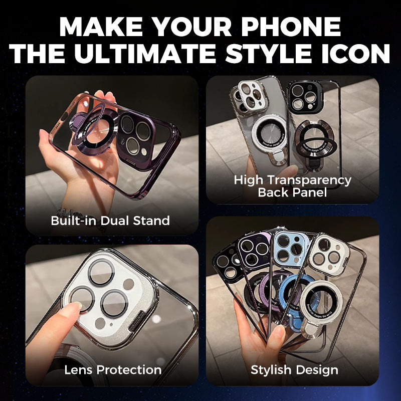 🔥Double Stand Case Cover for iPhone - Buy 2:  30% OFF 2nd🔥