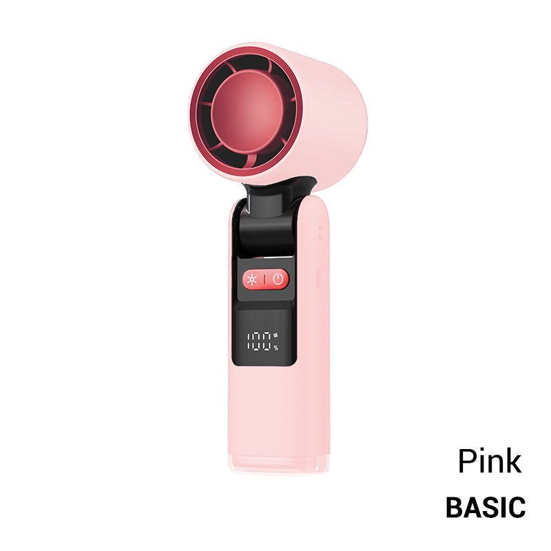 ❄️Viimase päeva pakkumine 50% SOODUSTUST❄️3 ühes mini käeshoitav jahutusventilaator, 199 kiirusega tuuleenergia & Jääjahutuse funktsioon