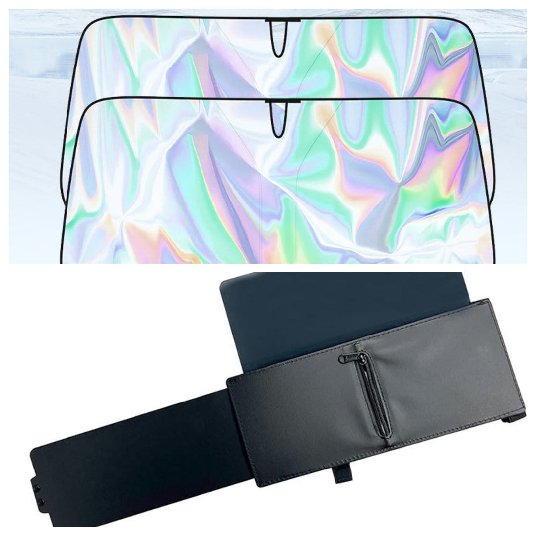 🌞 Sommersalg med 50 % rabatt 🌈Laser solskjerm til bilfrontrute