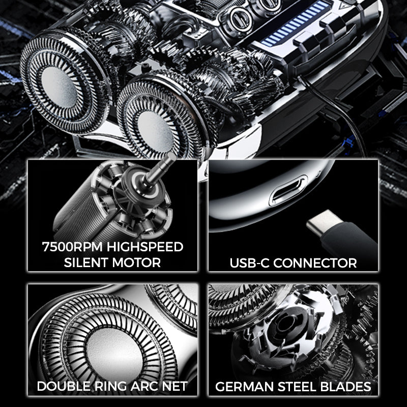 💥OFFERTA SPECIALE 50% DI SCONTO💥Nuovo mini rasoio elettrico a doppia testina 2025