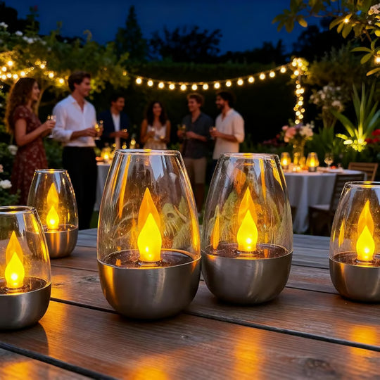 🔥Solar Candle Light: Flameless Ambiance Redefined