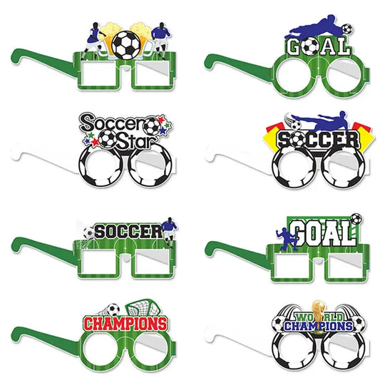 🔥8 Pcs/Pack🔥World Cup Football Glasses, Soccer Accessories & Decorations, Perfect Gift for Football Fans, Party Supplies, Sports Events
