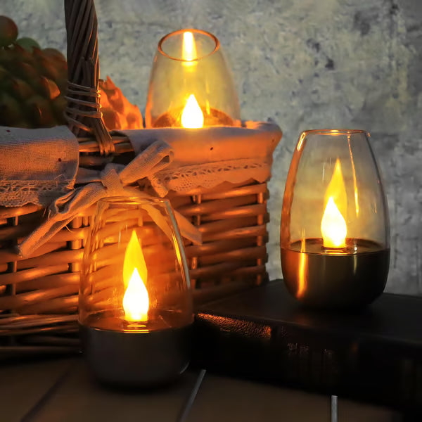 🔥Solar Candle Light: Flameless Ambiance Redefined