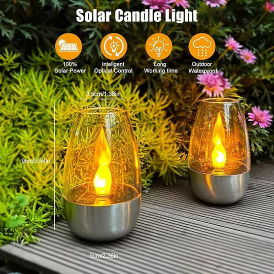 🔥Solar Candle Light: Flameless Ambiance Redefined