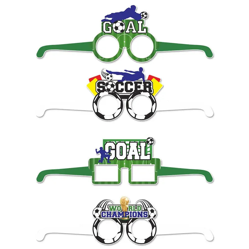 🔥8 Pcs/Pack🔥World Cup Football Glasses, Soccer Accessories & Decorations, Perfect Gift for Football Fans, Party Supplies, Sports Events