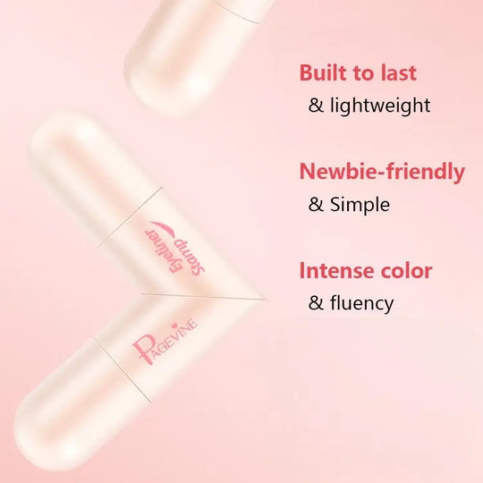 Integrated Rotating Eyeliner Stamp Pen