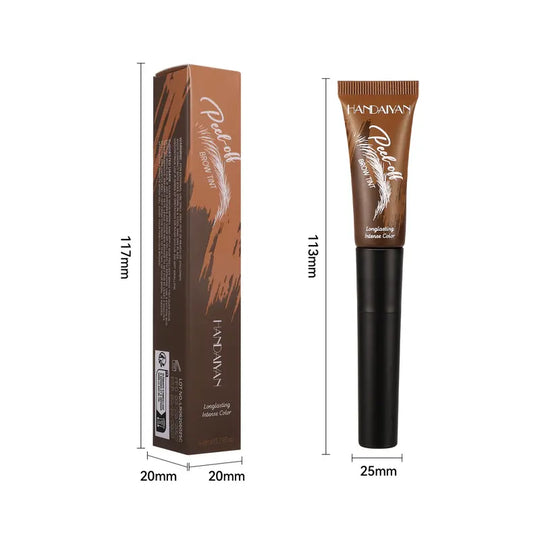 💜LAST DAY SALE BUY 1 GET 1 FREE!!💜Tear-Off Brow Tint – Waterproof, Non-Fading, Long-Lasting Pigment for Precise Brow Definition & Effortless Wild Brow Looks