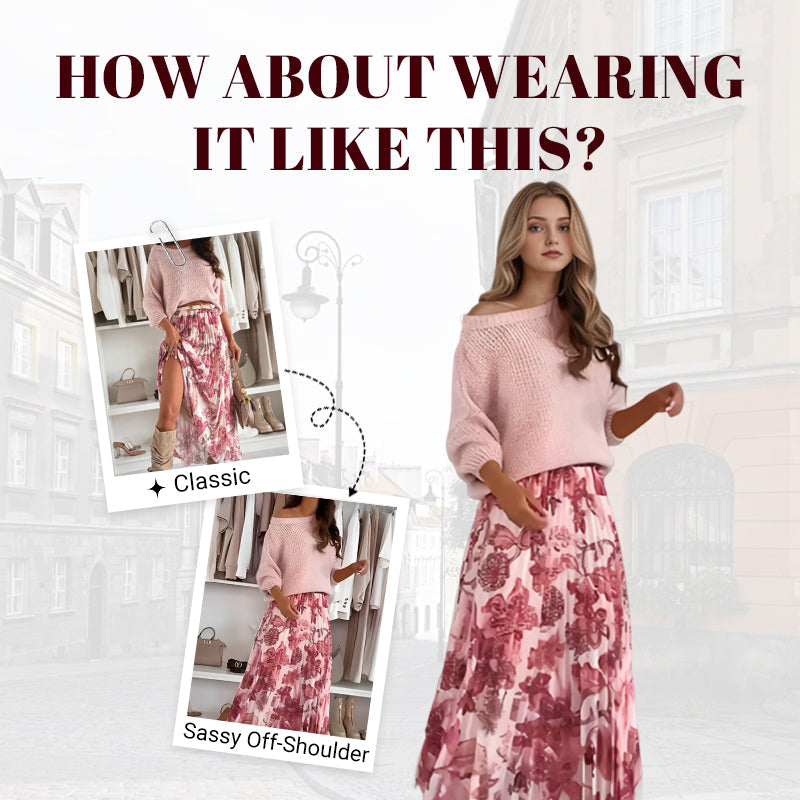 🌸Completo con top girocollo e gonna stampata con cintura🌸 Ora con il 50% di sconto