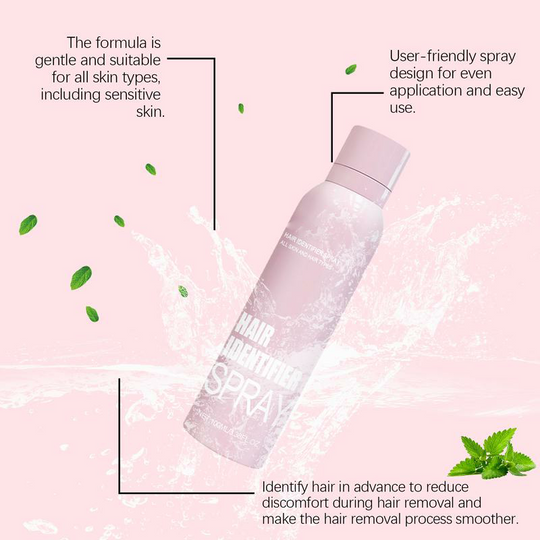Facial Hair Removal Spray 🪒✨ Gentle Softening & Cleansing Formula for Smooth, Clean Skin