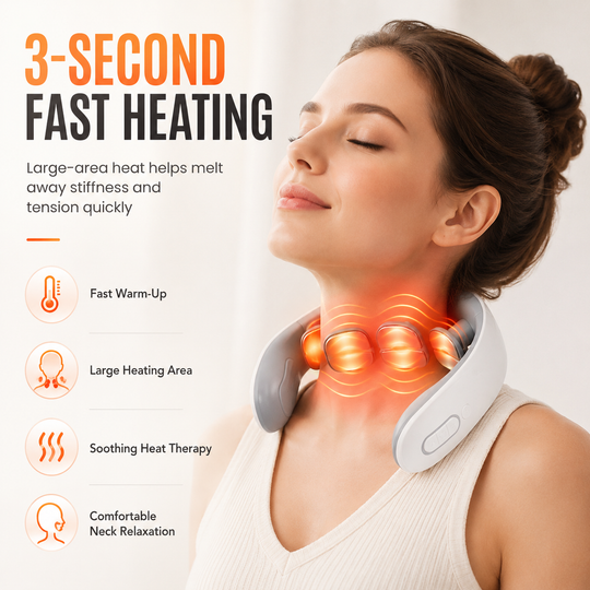 🔥Heated 4D Neck Massager / Portable 4D Neck Relaxer
