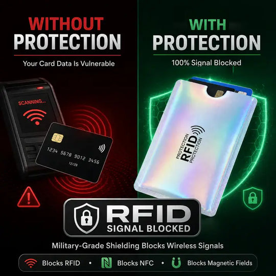 💥5 Sets / Pack💥RFID Blocking Sleeves for Credit Cards