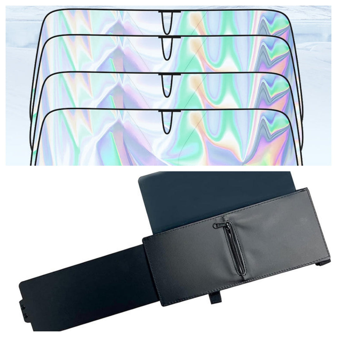 🌞 Sommersalg med 50 % rabatt 🌈Laser solskjerm til bilfrontrute