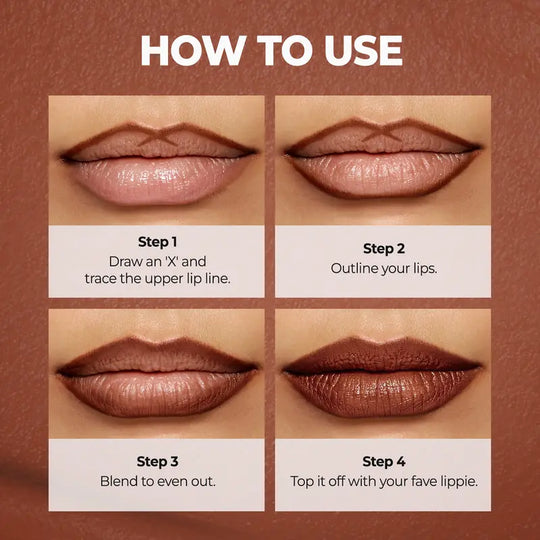 💜Waterproof Matte Lip Liner Set