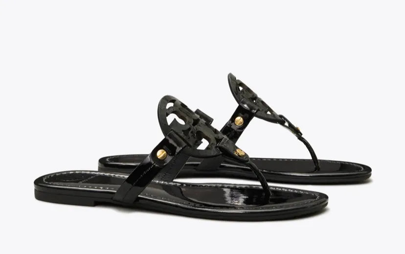 PATENT SANDAL