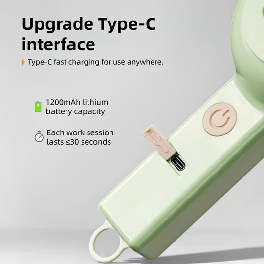 4-in-1 Handheld Electric Vegetable Cutter | Slice, Mince & Clean in Seconds!