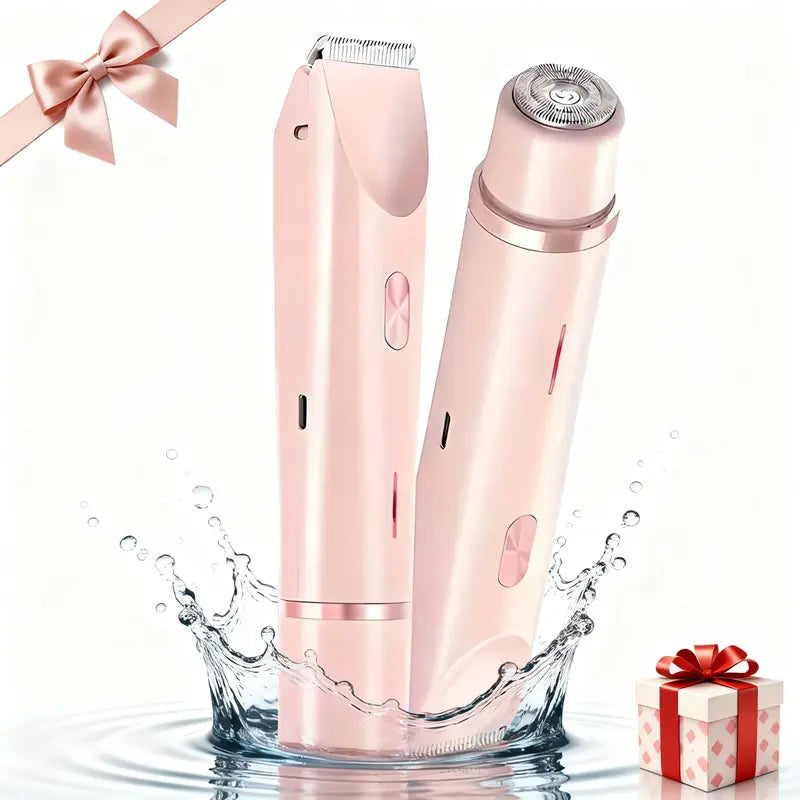 2-in-1 Cordless Women's Electric Shaver