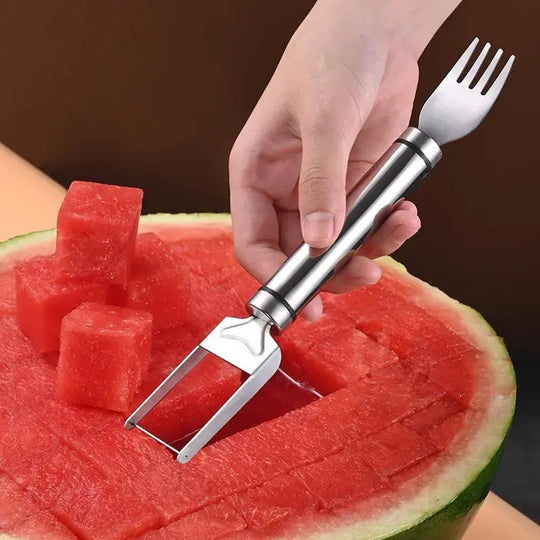 【2 Count】Watermelon Fork Slicer Cutter SlicerTool